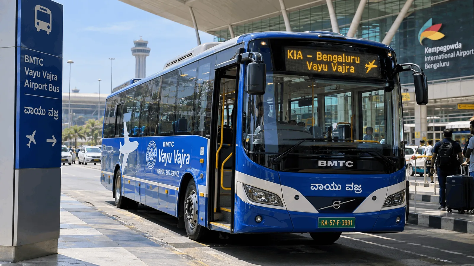 BMTC Vayu Vajra airport bus routes and times updated for the 17 September 2026 timetable